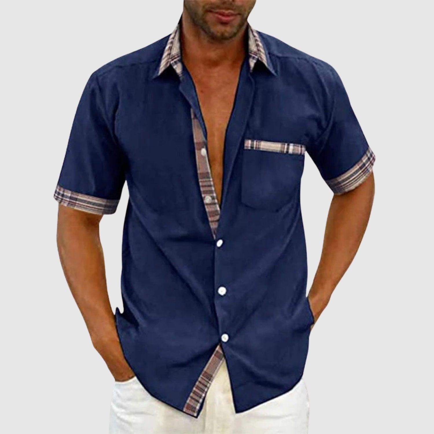 Libuše – Ležérní košile s krátkým rukávem