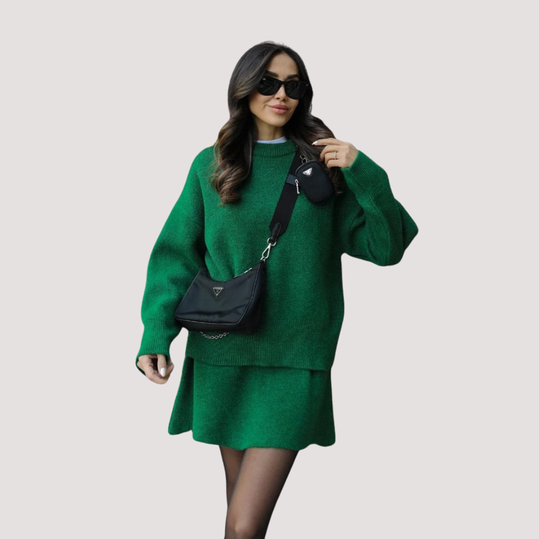 ALEJANDRA™ | Conjunto de Punto Muy Cómodo