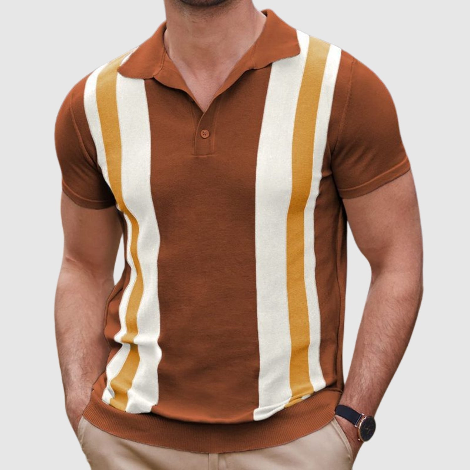 Libuše – Polo tričko s kontrastními detaily