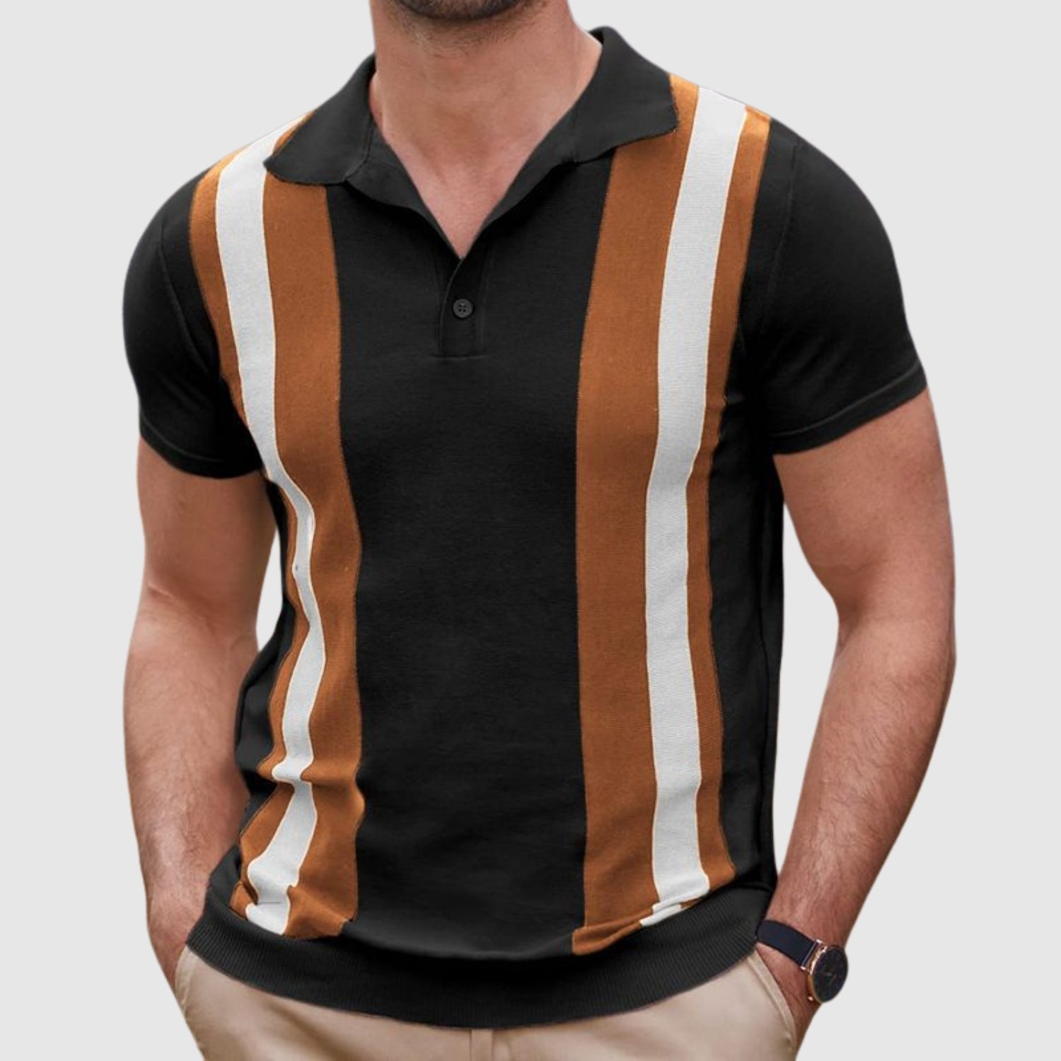 Libuše – Polo tričko s kontrastními detaily