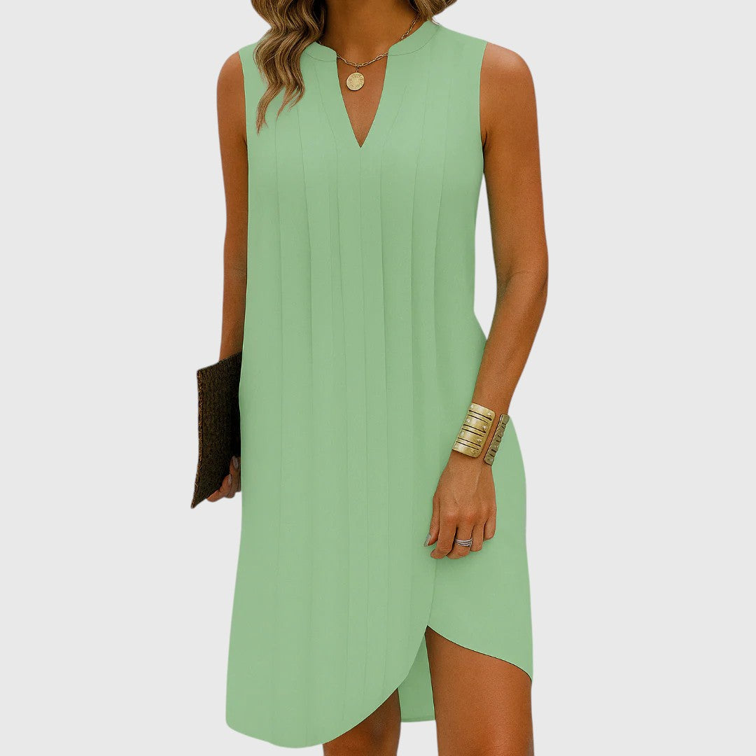 NELIA™ | Vestido Shift con Escote en V