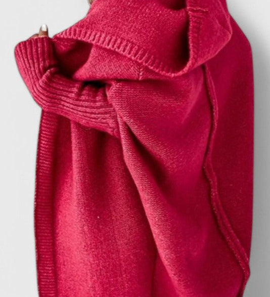 VANESSA | Cárdigan de Punto con Capucha Oversized