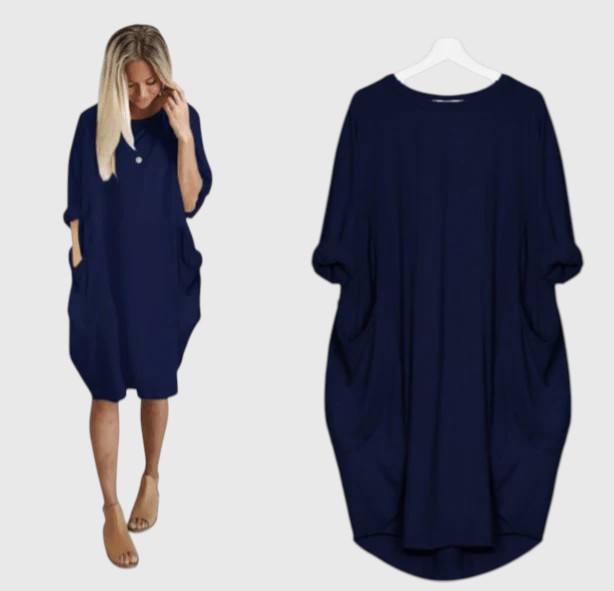 SHAYNE™ | Vestido Midi de Verano con Corte Suelto