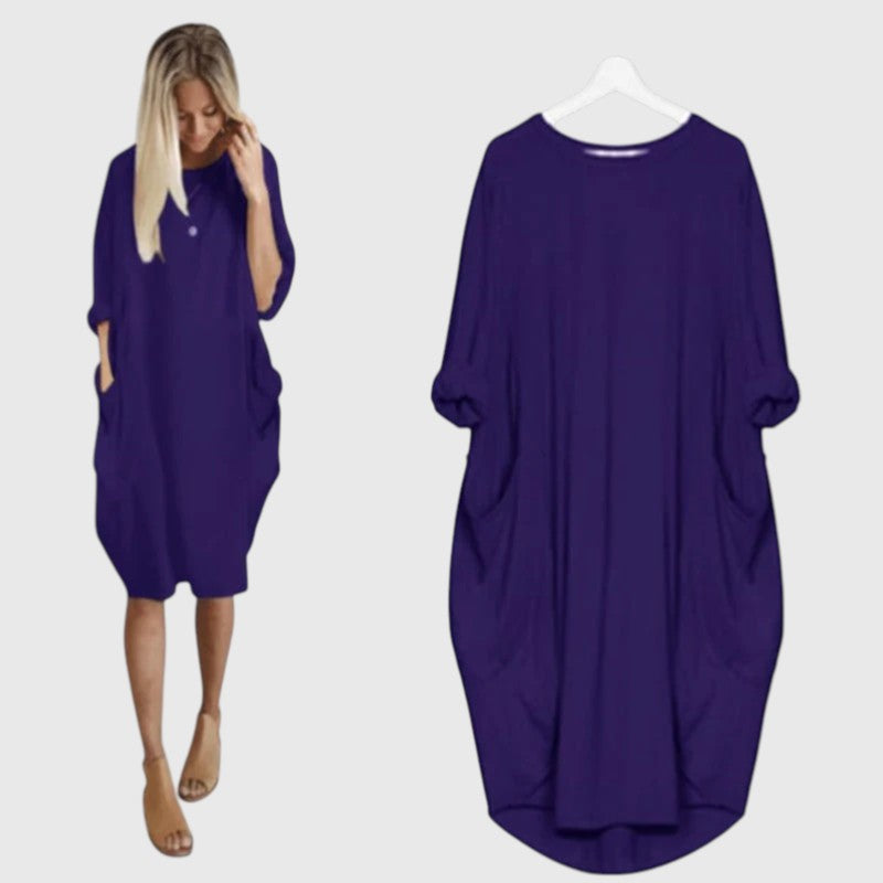 SHAYNE™ | Vestido Midi de Verano con Corte Suelto
