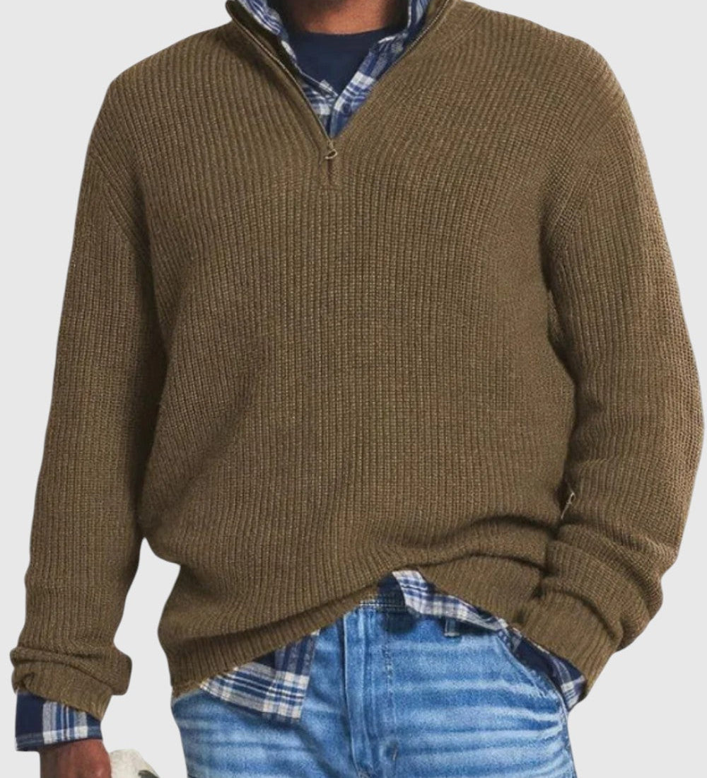 Libuše- Svetr s zipem Diego