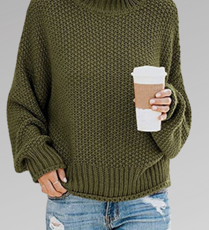 MOLLY | Jersey de punto grueso con diseño holgado