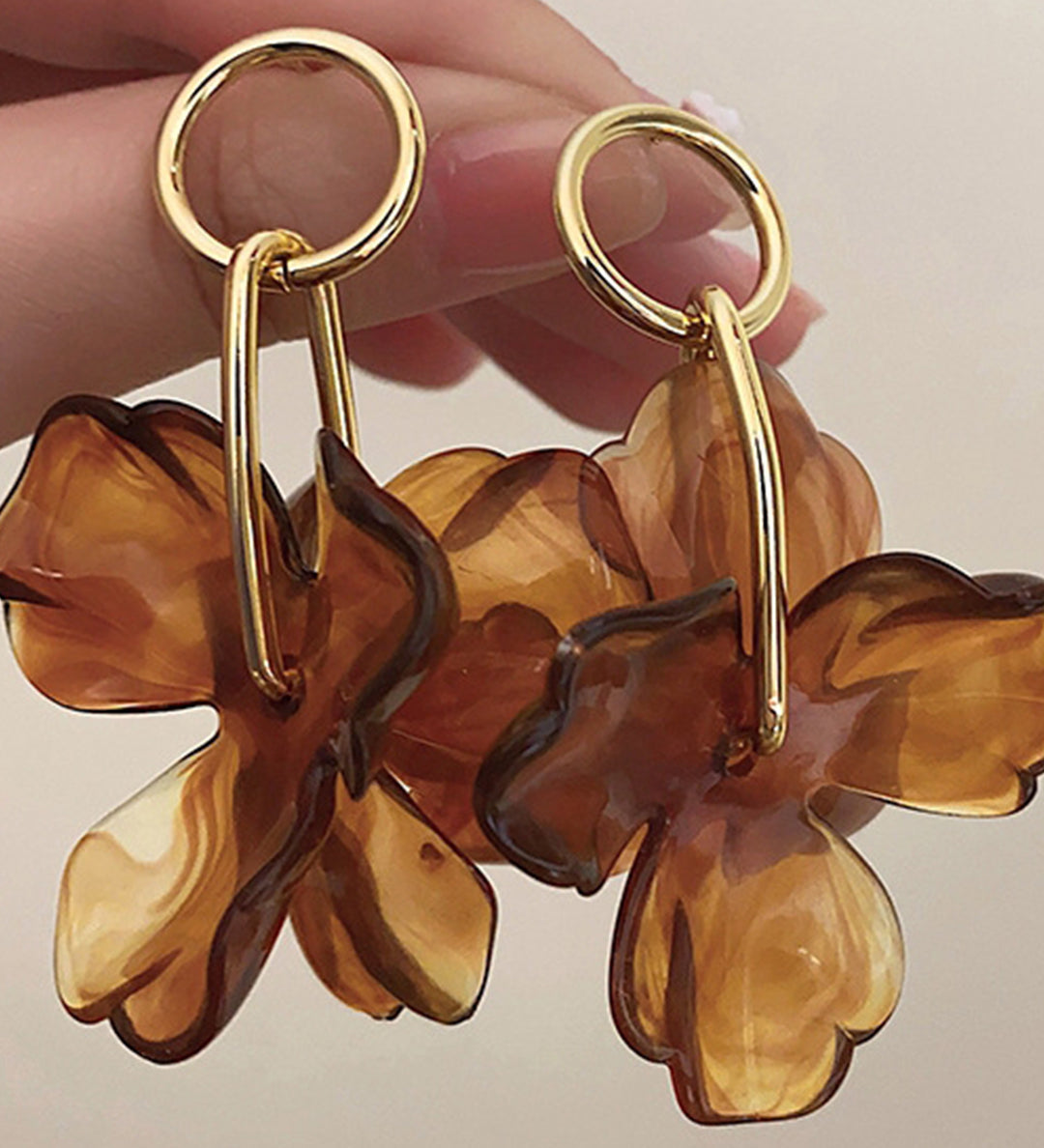 Fleur™ | Pendientes con Colgante de Flor