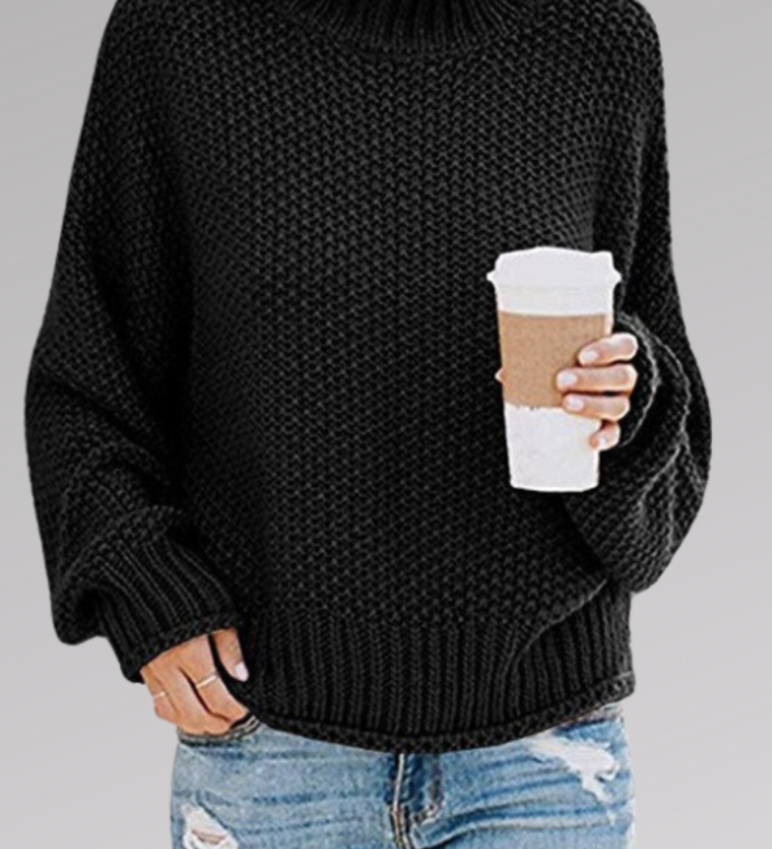 MOLLY | Jersey de punto grueso con diseño holgado