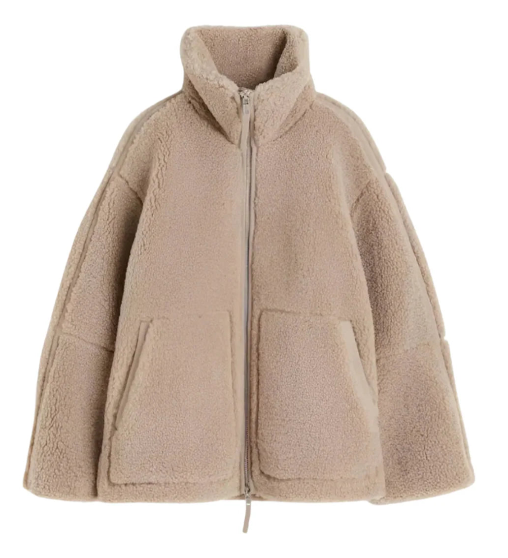 BEATRIZ™ | Abrigo de peluche con estilo moderno
