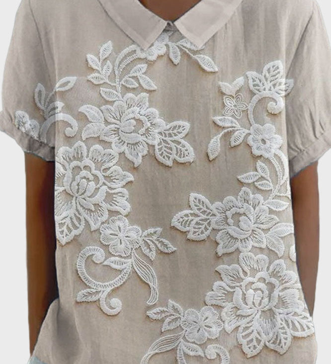 LILY™ | Blusa con cuello