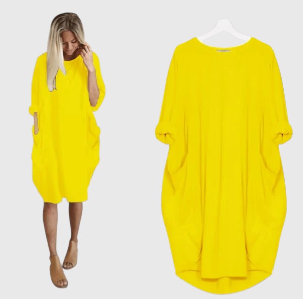 SHAYNE™ | Vestido Midi de Verano con Corte Suelto
