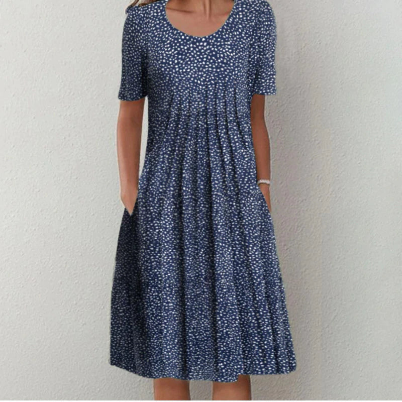 SOFÍA | Elegante y Casual Vestido Floral con Bolsillos