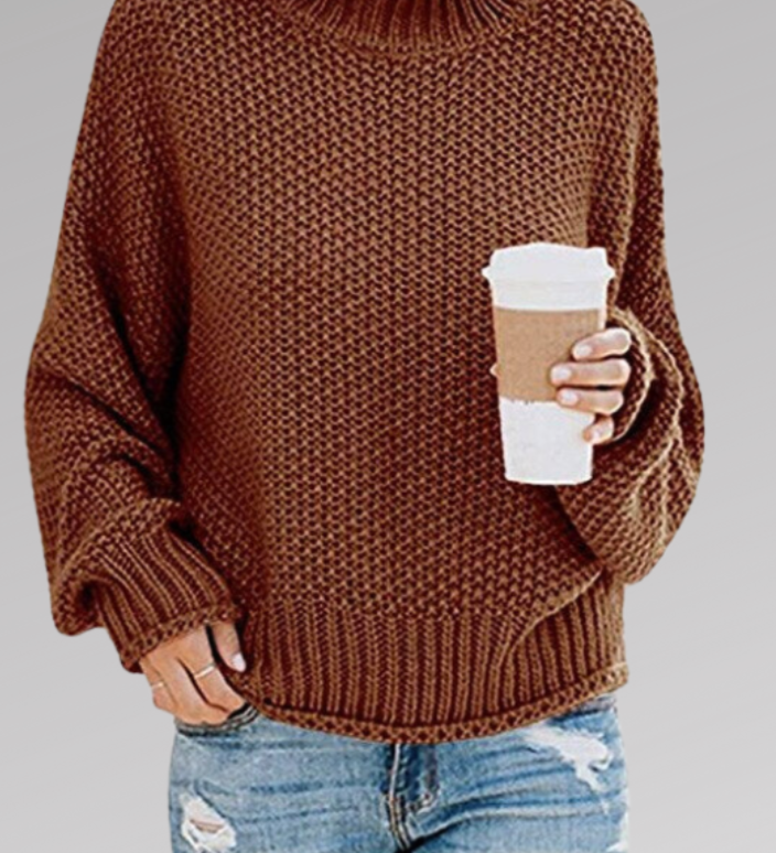 MOLLY | Jersey de punto grueso con diseño holgado