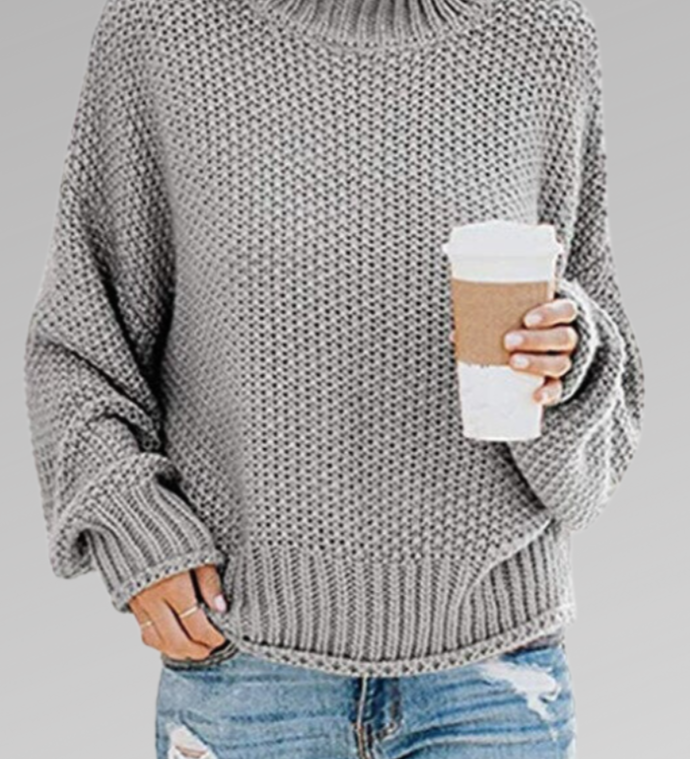 MOLLY | Jersey de punto grueso con diseño holgado