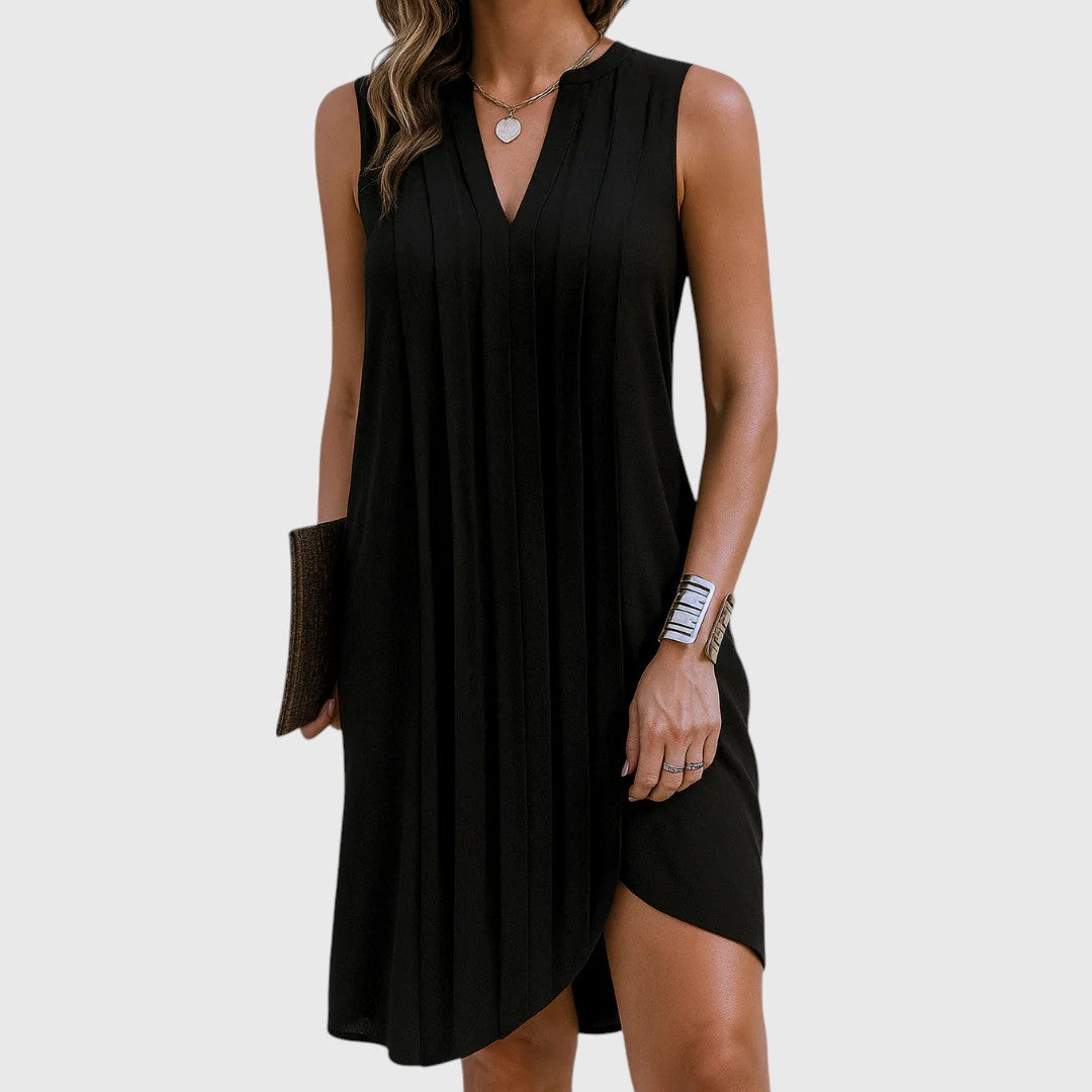 NELIA™ | Vestido Shift con Escote en V