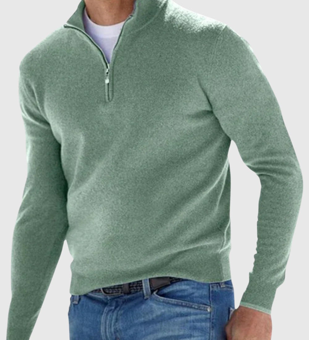 Libuše- Elegantní svetr se zipem