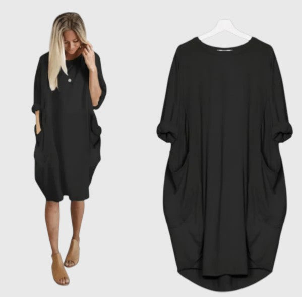 SHAYNE™ | Vestido Midi de Verano con Corte Suelto