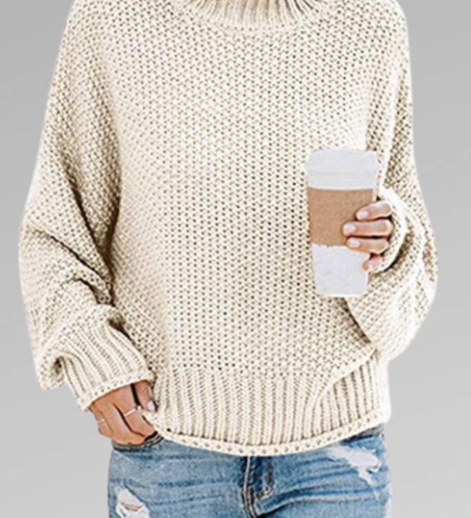 MOLLY | Jersey de punto grueso con diseño holgado