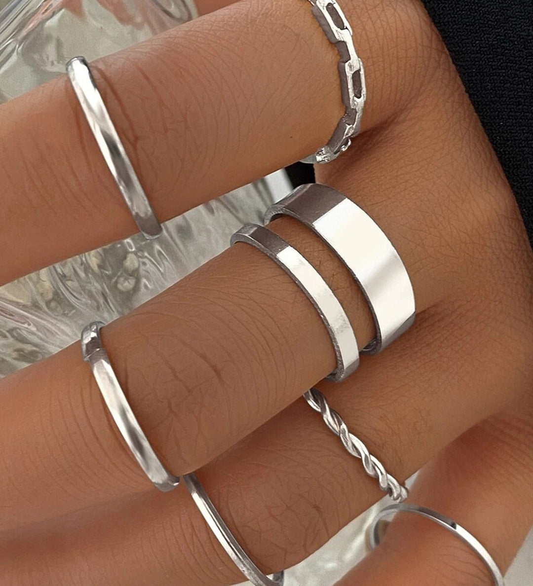 CONJUNTO DE ANILLOS™ | Conjunto de 7 Anillos