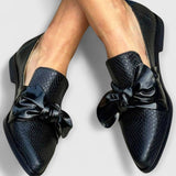 Claudia | Mocasín Premium con Detalle de Lazo