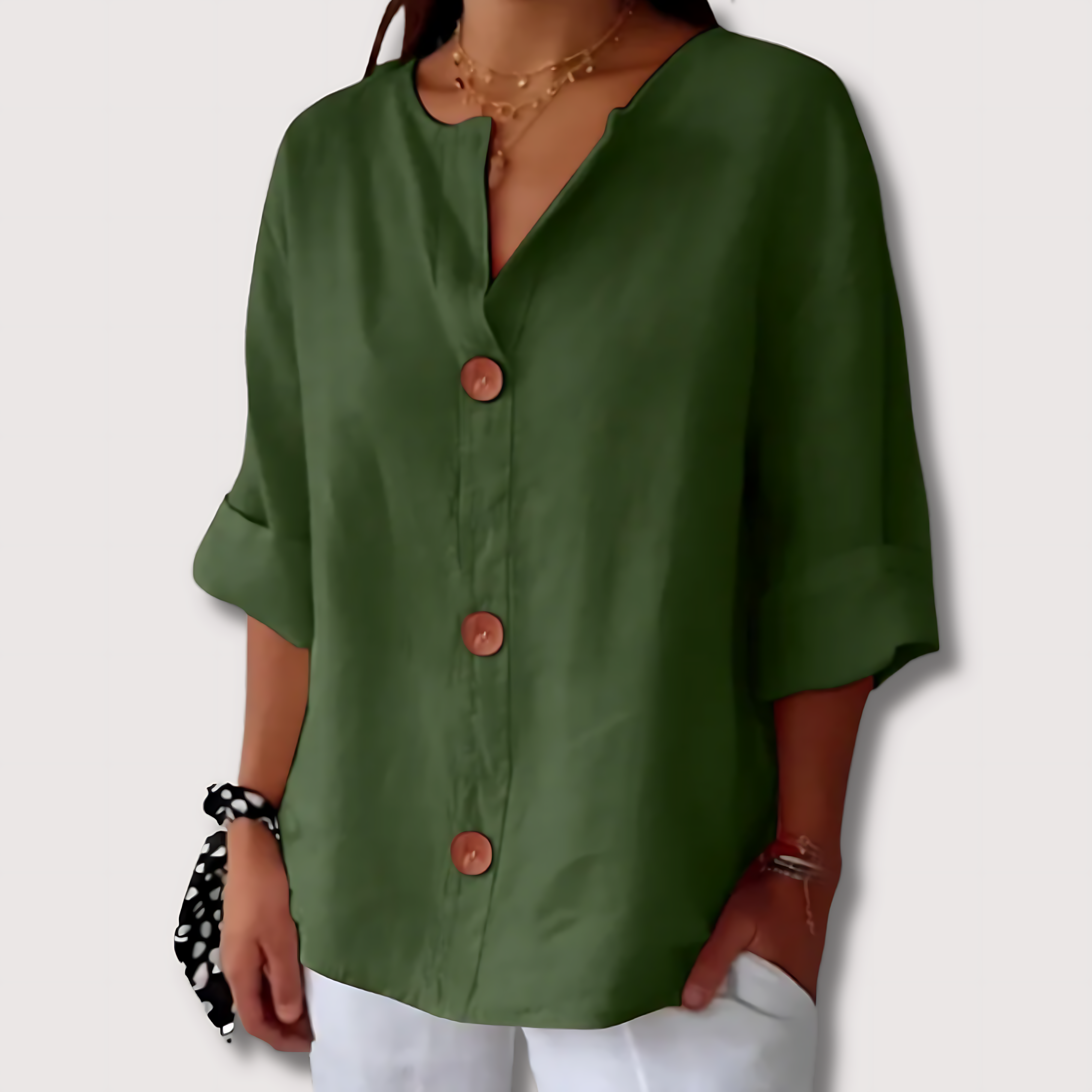 MARTINA | Blusa de Lino