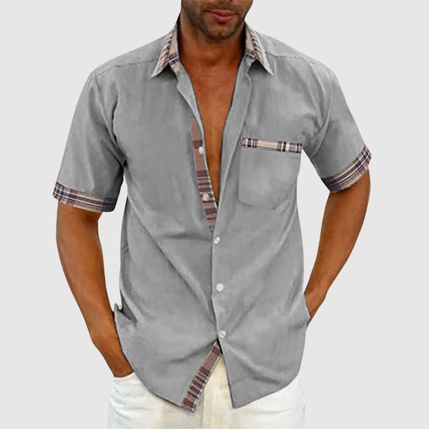 Libuše – Ležérní košile s krátkým rukávem