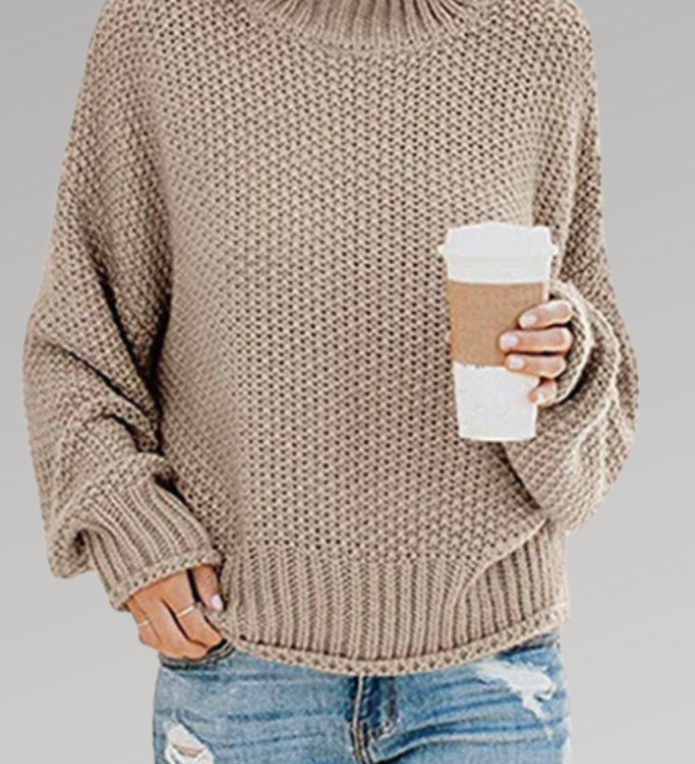 MOLLY | Jersey de punto grueso con diseño holgado