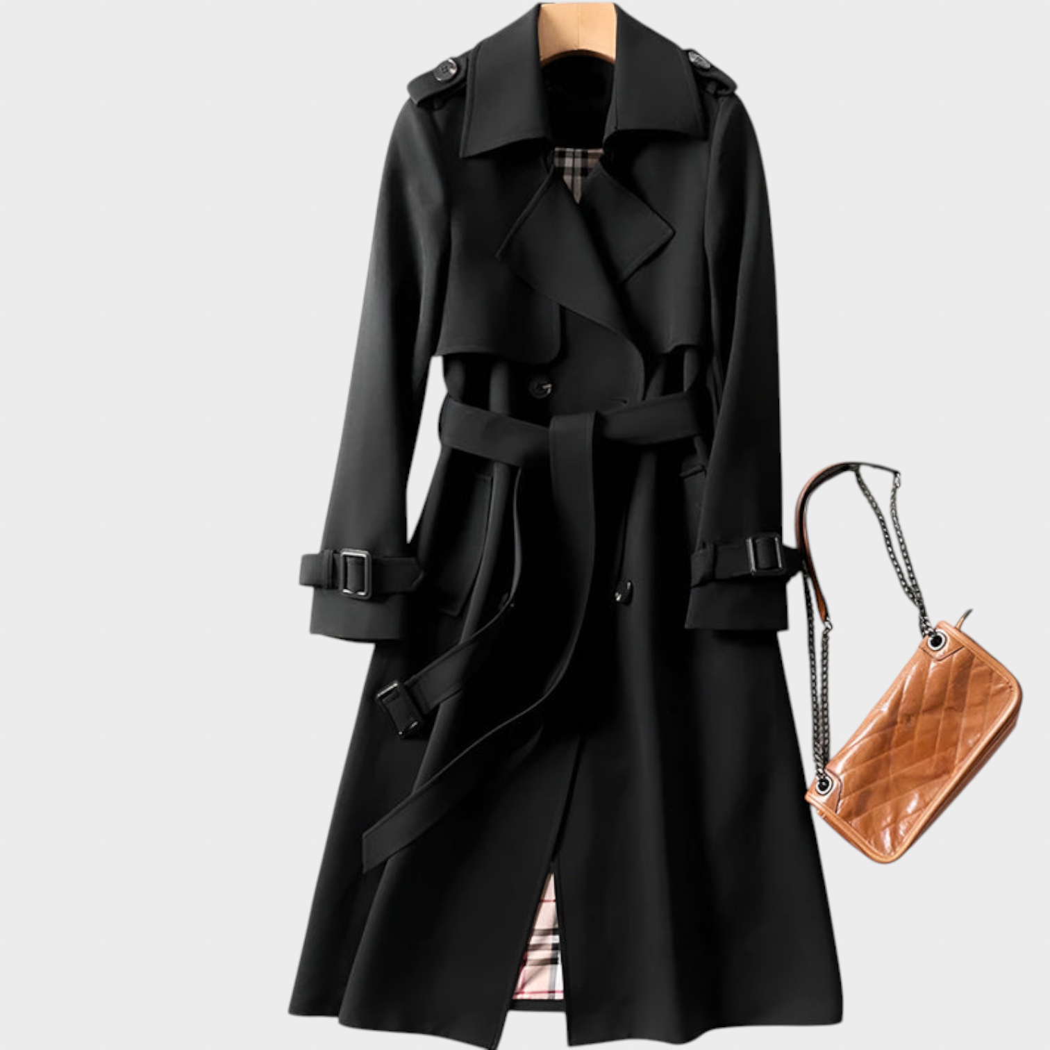 HELENA™ | Gabardina Elegante de Otoño