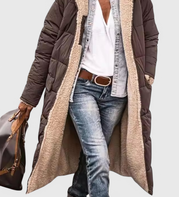 SOFIA | Parka Suave y Acolchada para Máxima Comodidad