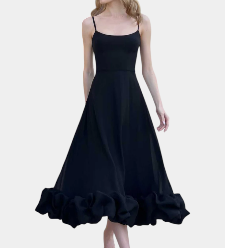 SELA | Vestido Maxi Fluyente