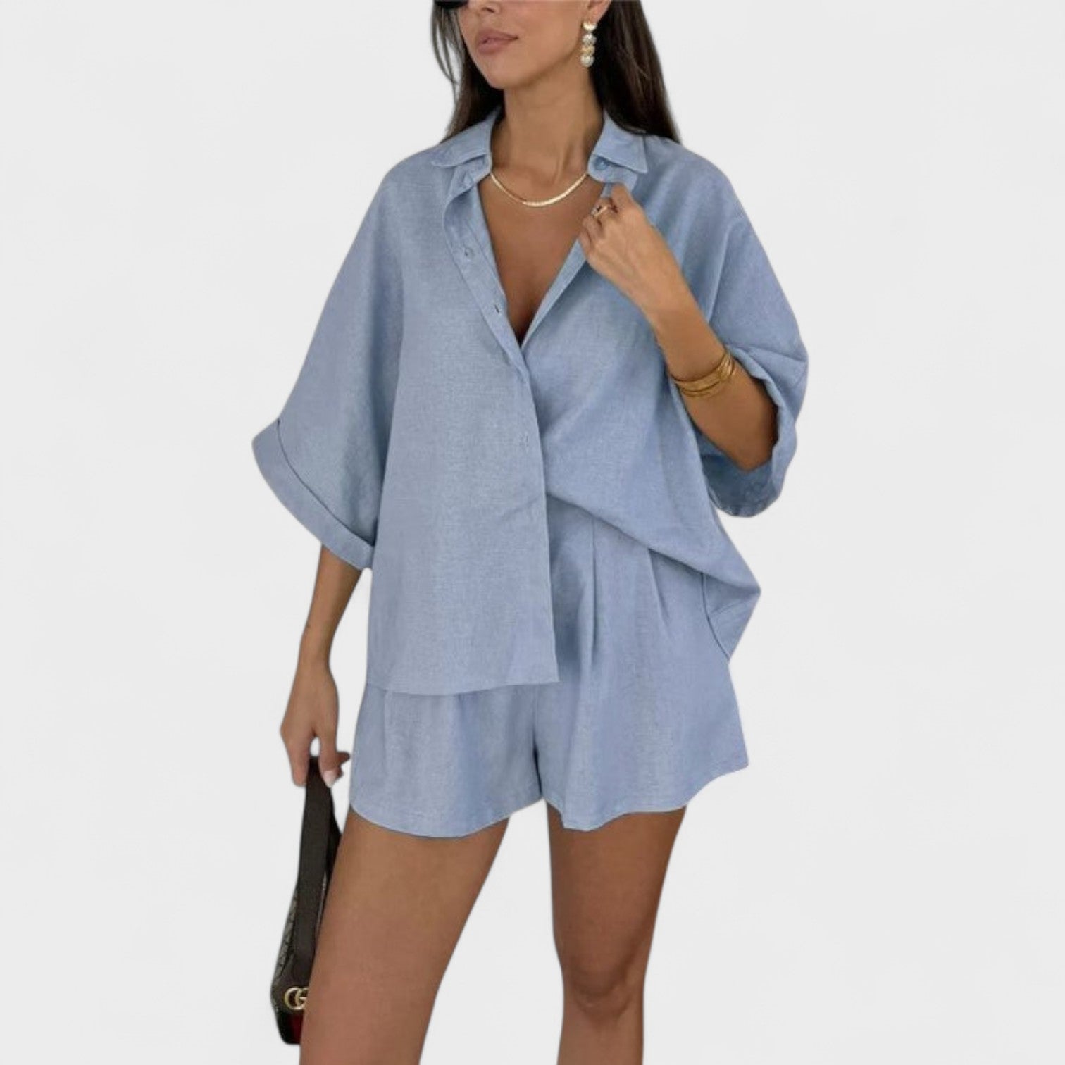 CLAUDIA™ | Conjunto Frescura y Estilo Atemporal