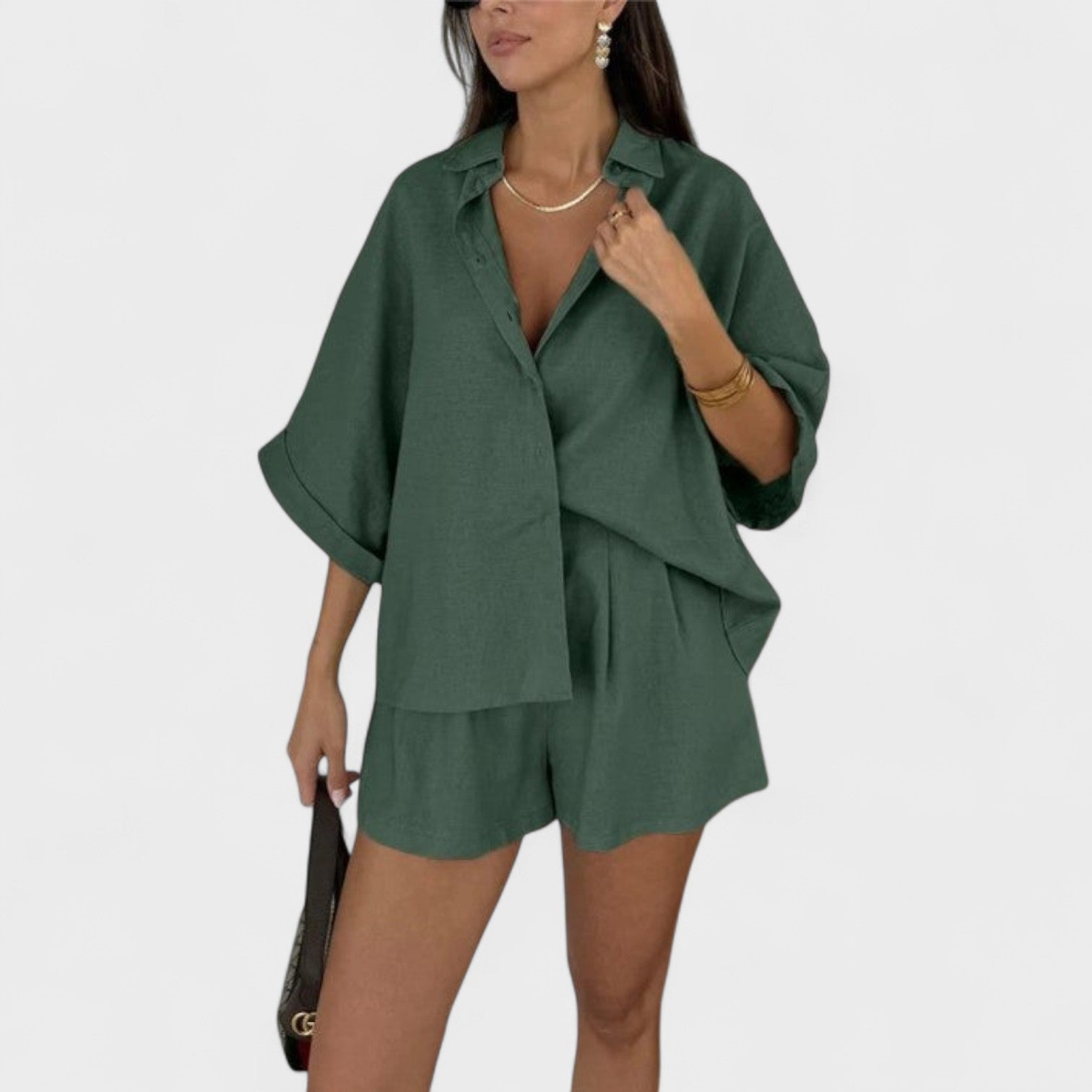 CLAUDIA™ | Conjunto Frescura y Estilo Atemporal