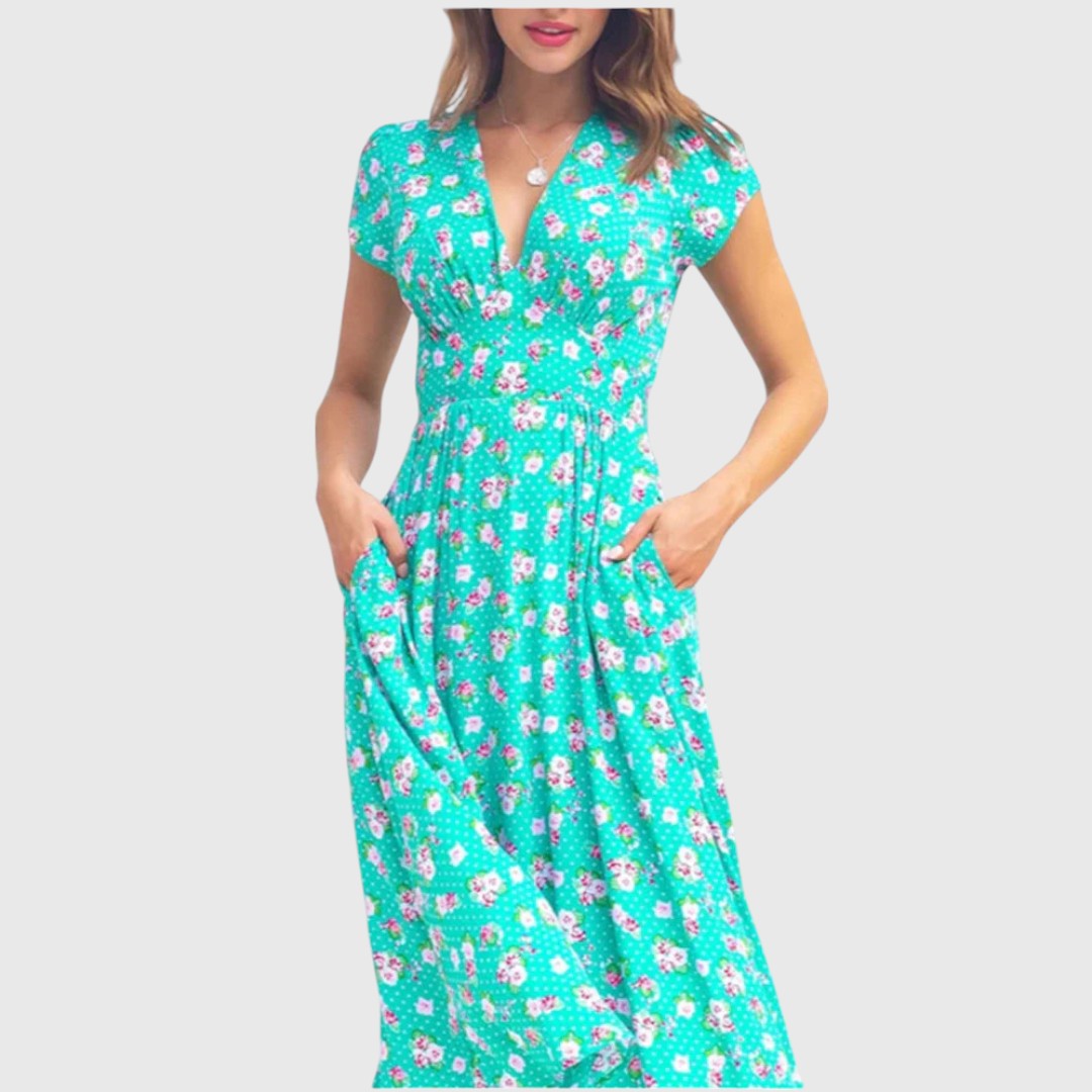 KIM™ | Vestido Midi Floral
