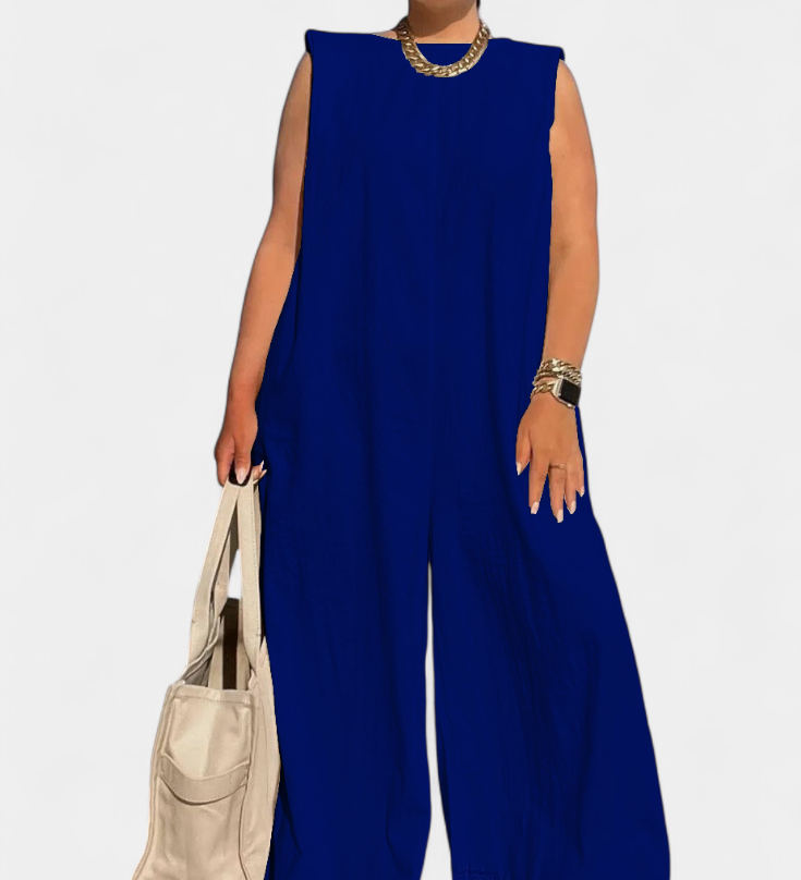 AIRLA MONO™ | Mono Oversize sin Mangas de Pierna Ancha