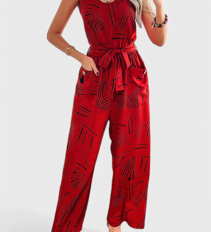 RILEY™ | Mono de Lino Sin Mangas