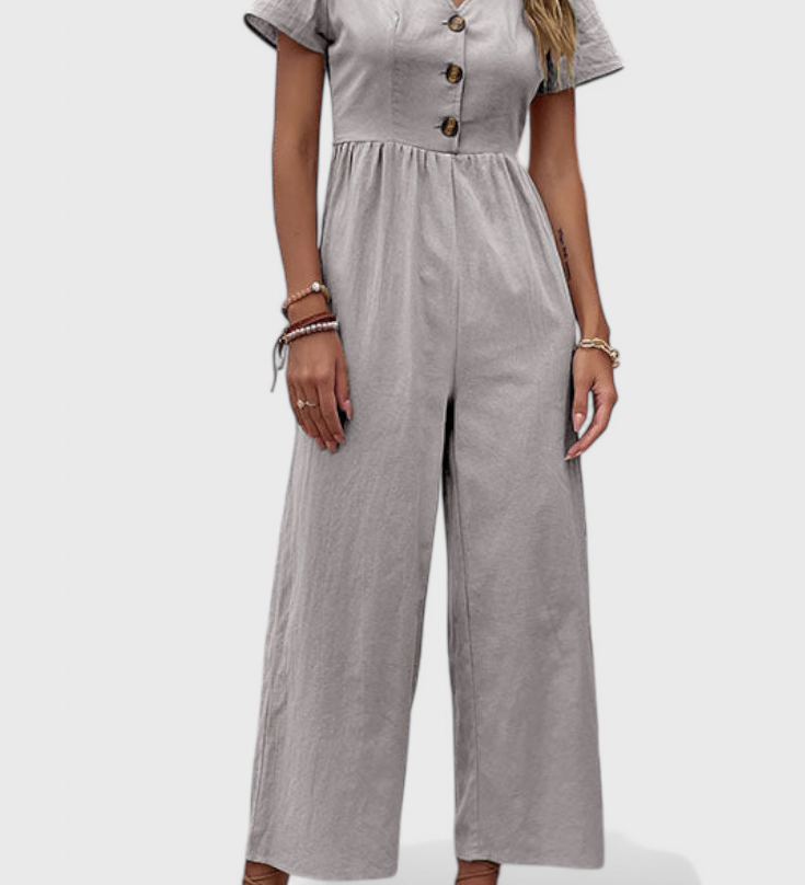 CAMILA™ | Mono con Botones en el Frente