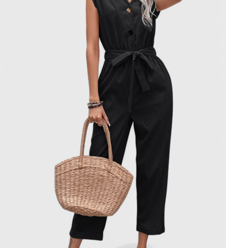 MARIE MONO™ | Mono Sin Mangas con Botones