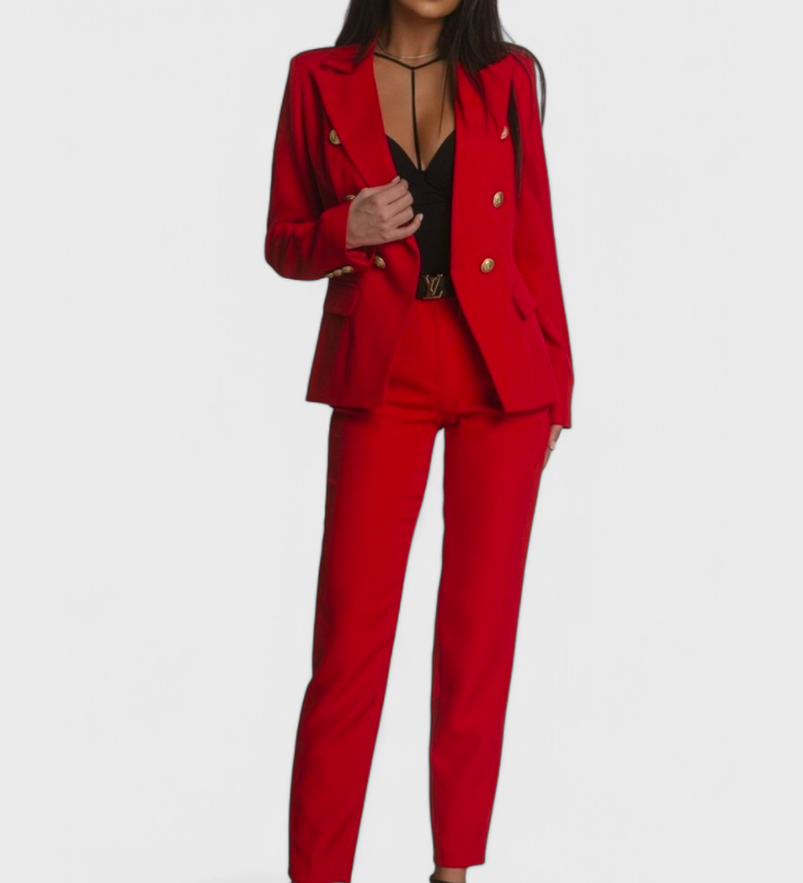 CONCHA | Conjunto Chic de Blazer y Pantalones