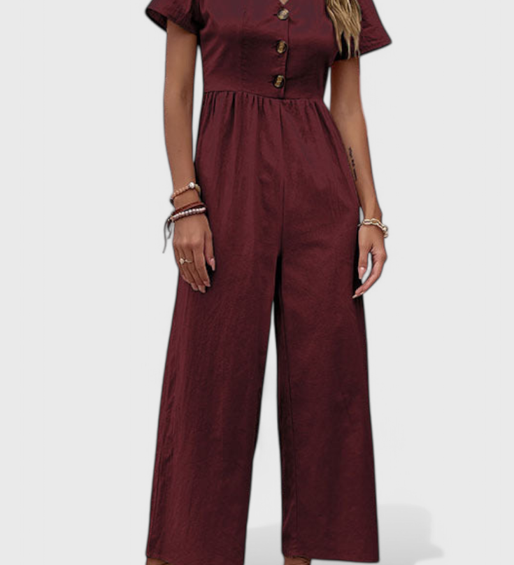 CAMILA™ | Mono con Botones en el Frente