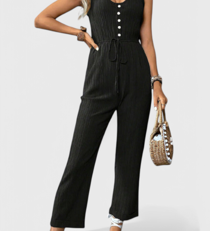 MARISELA™ | Mono Texturizado con Escote en V