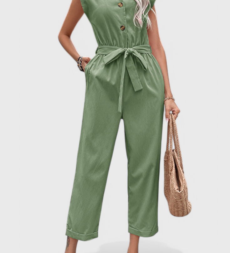 MARIE MONO™ | Mono Sin Mangas con Botones