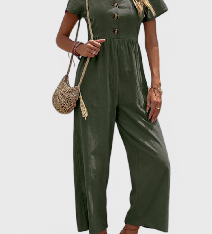 CAMILA™ | Mono con Botones en el Frente