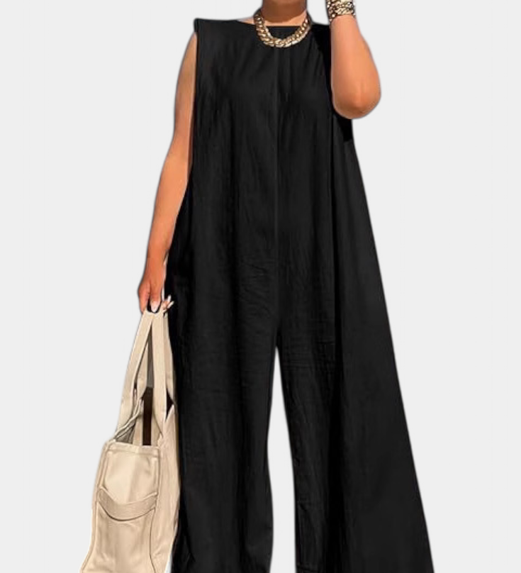 AIRLA MONO™ | Mono Oversize sin Mangas de Pierna Ancha