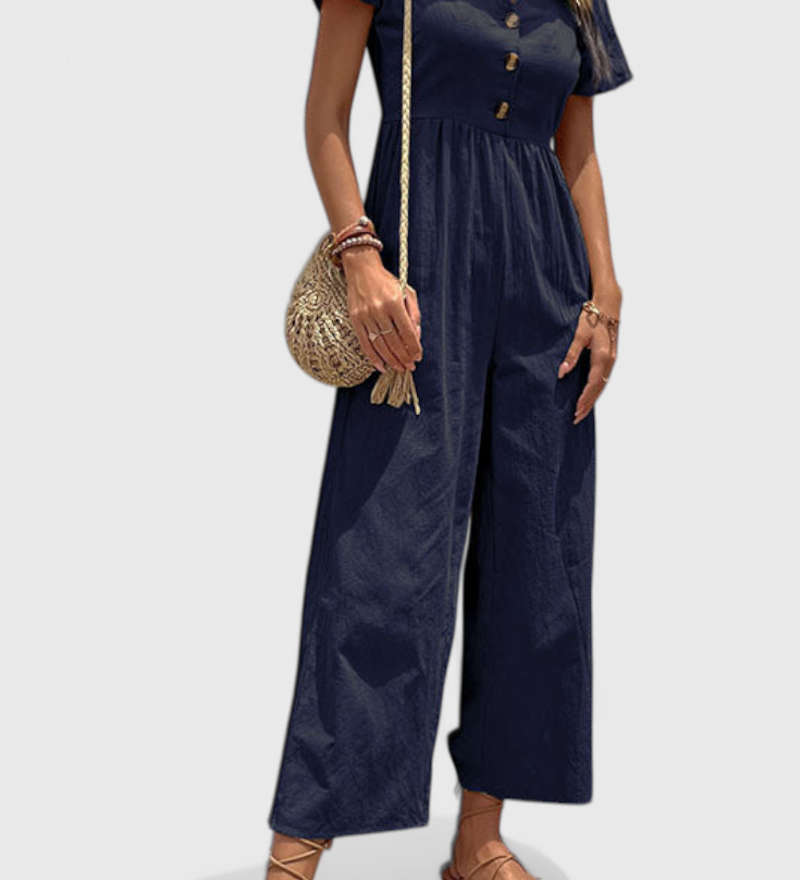 CAMILA™ | Mono con Botones en el Frente