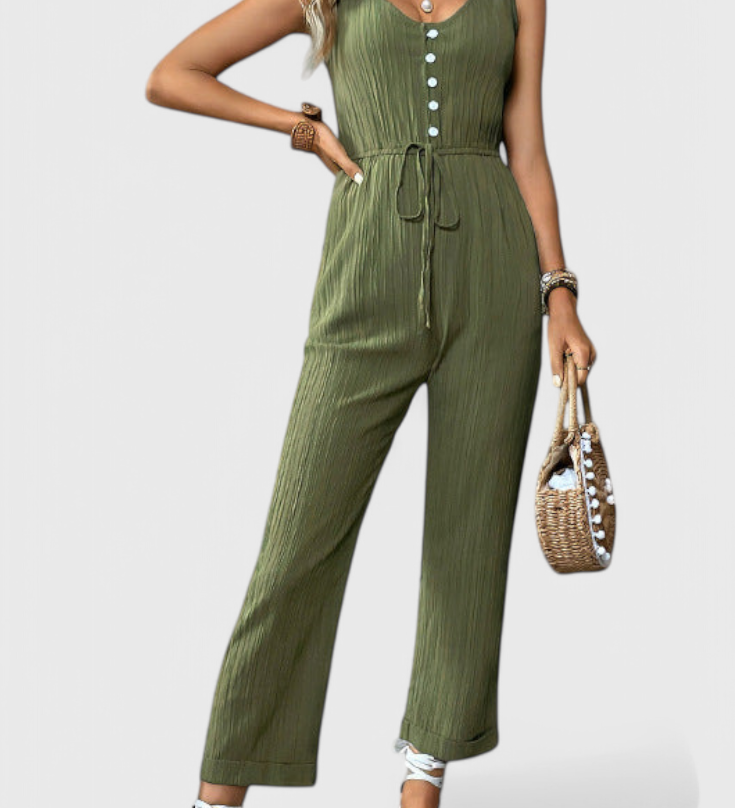 MARISELA™ | Mono Texturizado con Escote en V