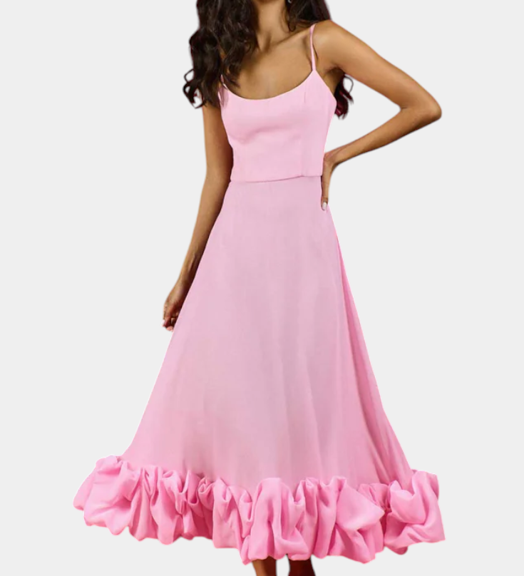 SELA | Vestido Maxi Fluyente