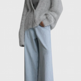 DANIELA | Suave Cardigan de Mezcla de Cachemira