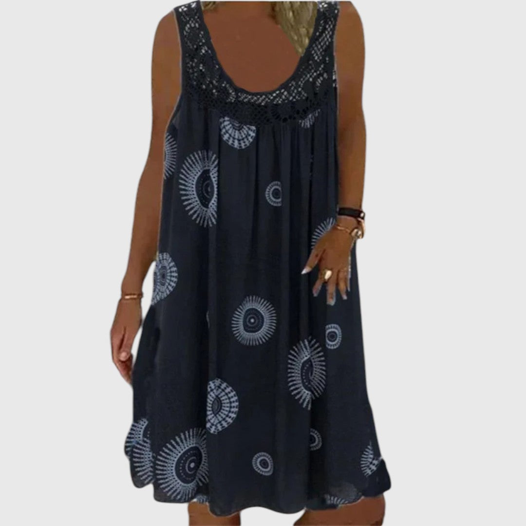 STEPHANIE™ | Vestido Mini Sin Mangas Cómodo para Damas