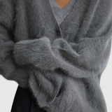 DANIELA | Suave Cardigan de Mezcla de Cachemira