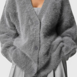 DANIELA | Suave Cardigan de Mezcla de Cachemira